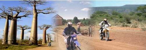 Raids motos à Madagascar
